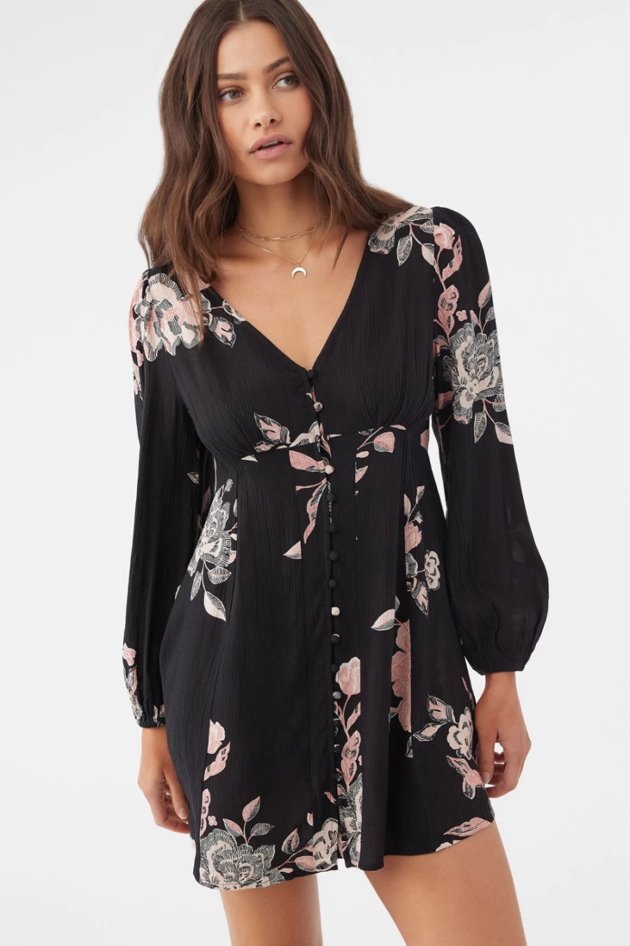 O'Neill Women's Black Marylou Dress | Stylish & Comfortable Dress for Women