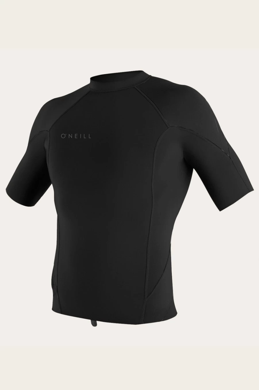 O'Neill Men's Reactor-2 1mm S/S Top - Black/Black/Black