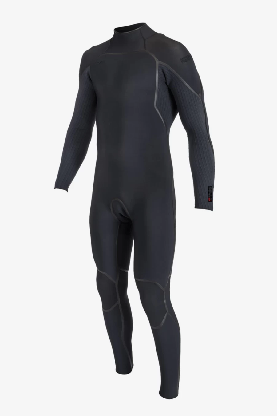 O'Neill Men's Hyperfreak Fire 4/3mm Back Zip Full Wetsuit - Black/Black (Blk/Blk)