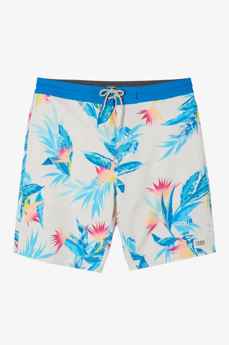 O'Neill Men's Tropicali Cruzer 19" Boardshorts - Cream