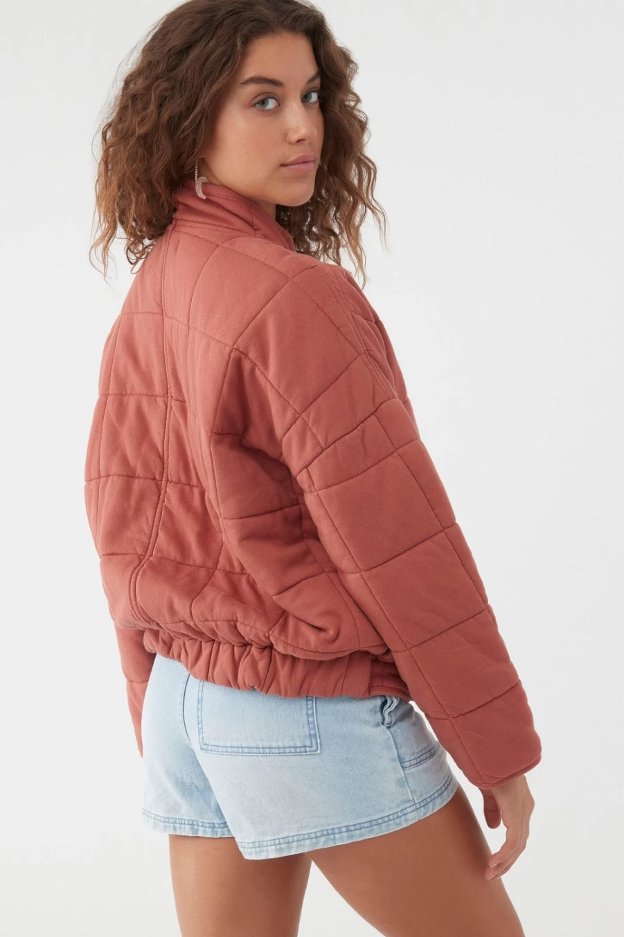 O'Neill Women's Aragon Quilted Pullover Jacket | Mable Design