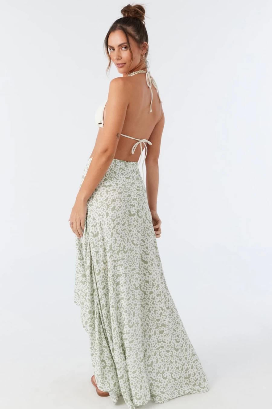 O'Neill Women's Ambrosio Dress in Basil - Stylish & Comfortable Casual Wear