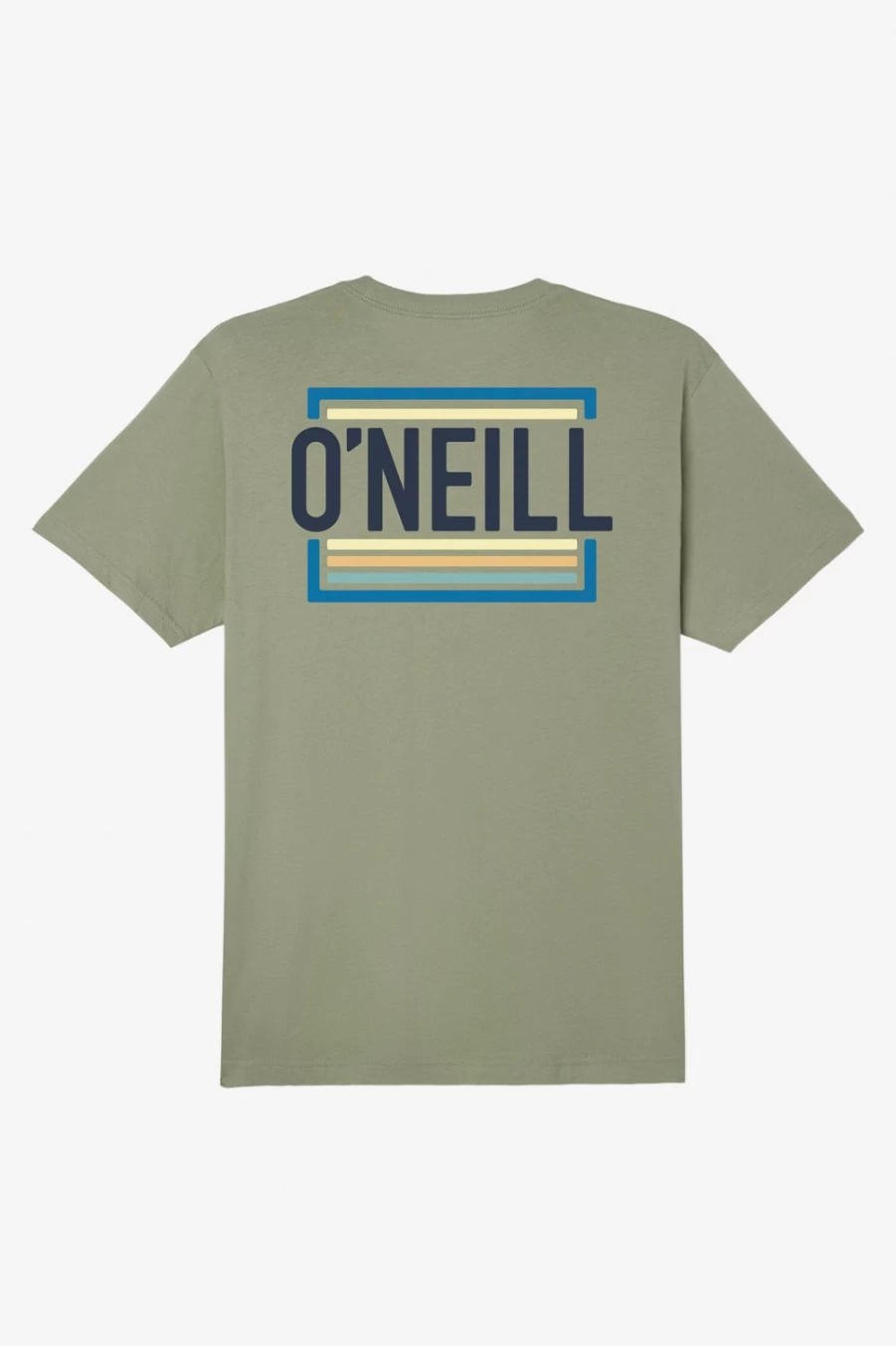 O'Neill Men's Military Green Headquarters Tee - Classic Comfort T-Shirt