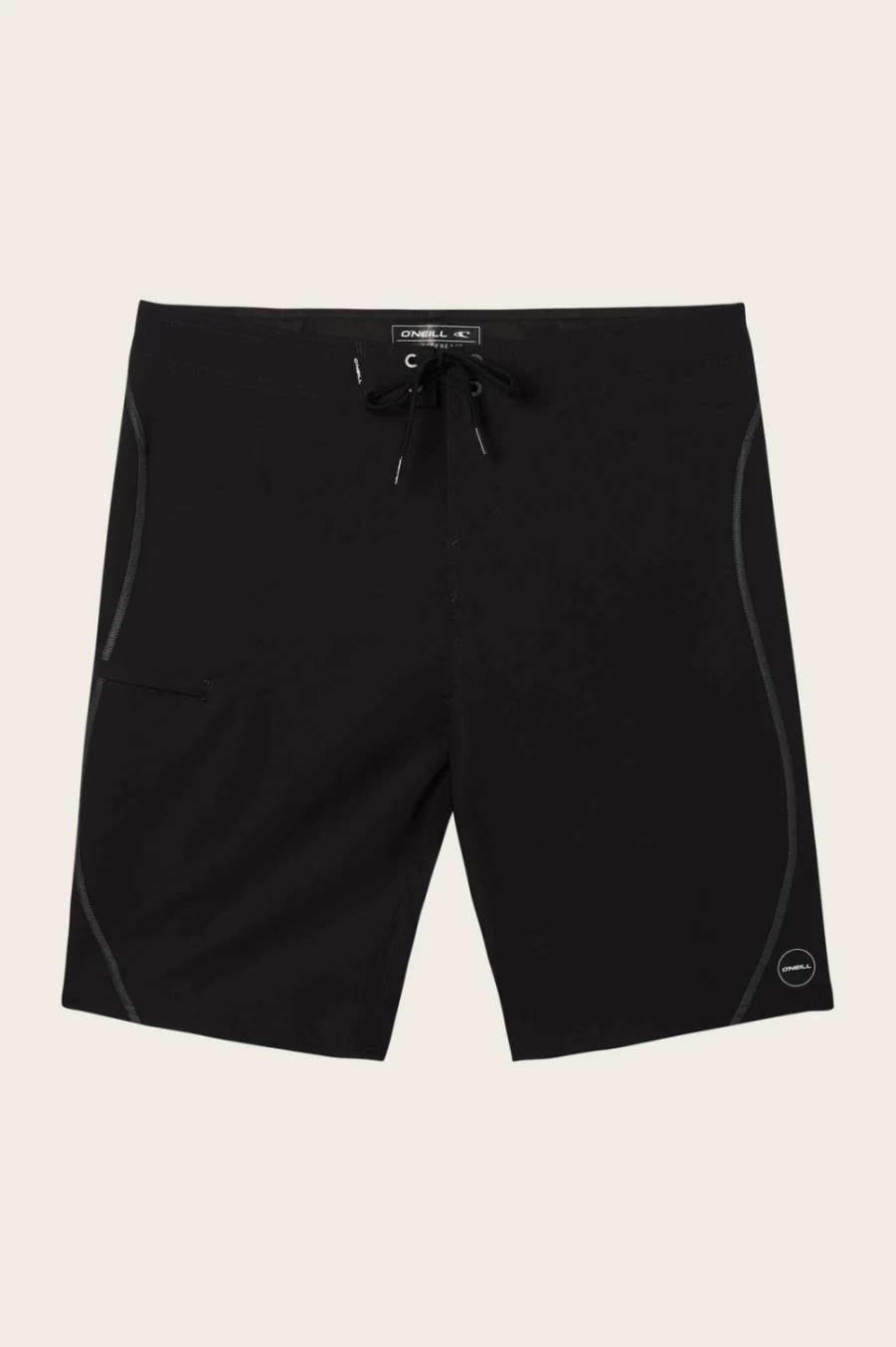 O'Neill Men's Hyperfreak S-Seam 21" Boardshorts - Black
