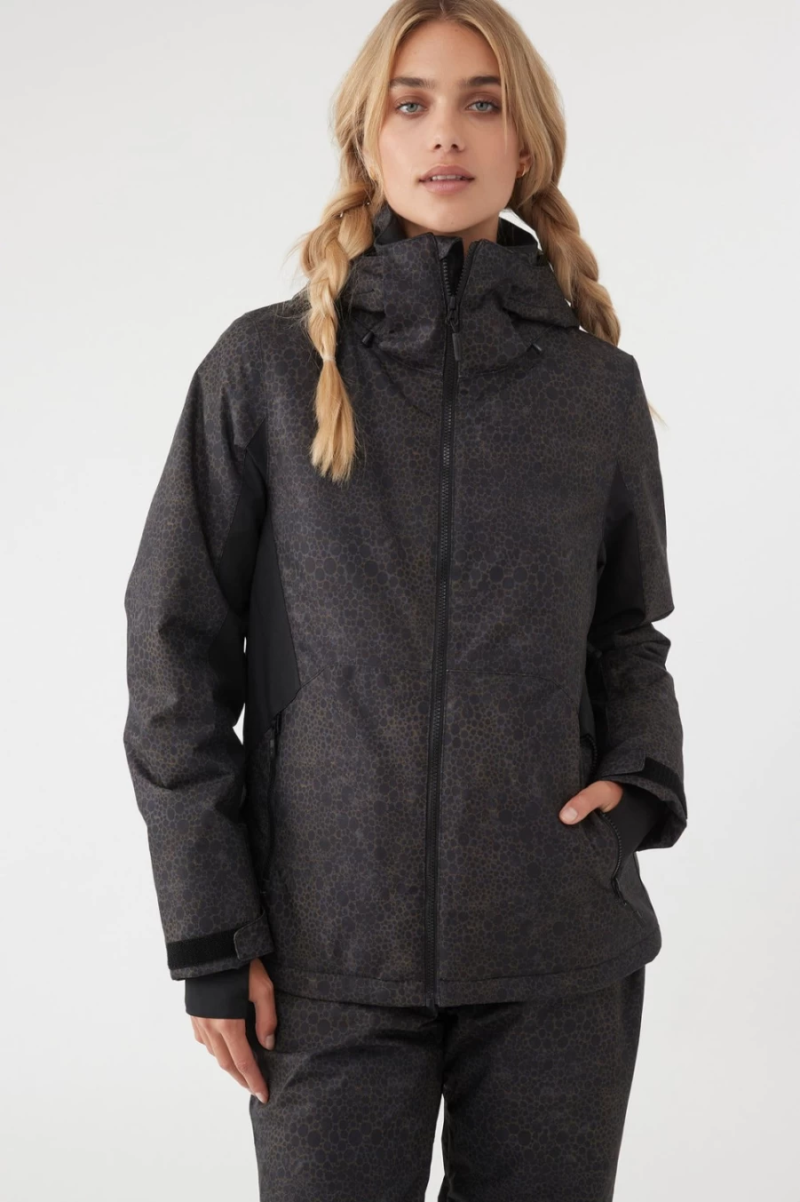 O'Neill Women's Adelite Jacket - Lightweight Waterproof Windbreaker for Outdoor Activities