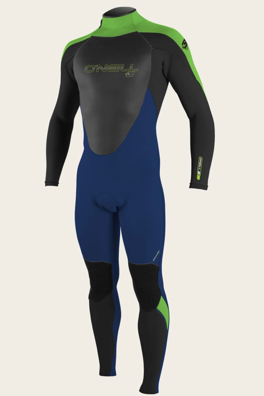 O'Neill Men's Epic 4/3mm Back Zip Full Wetsuit for Youth - Premium Surfing & Diving Gear