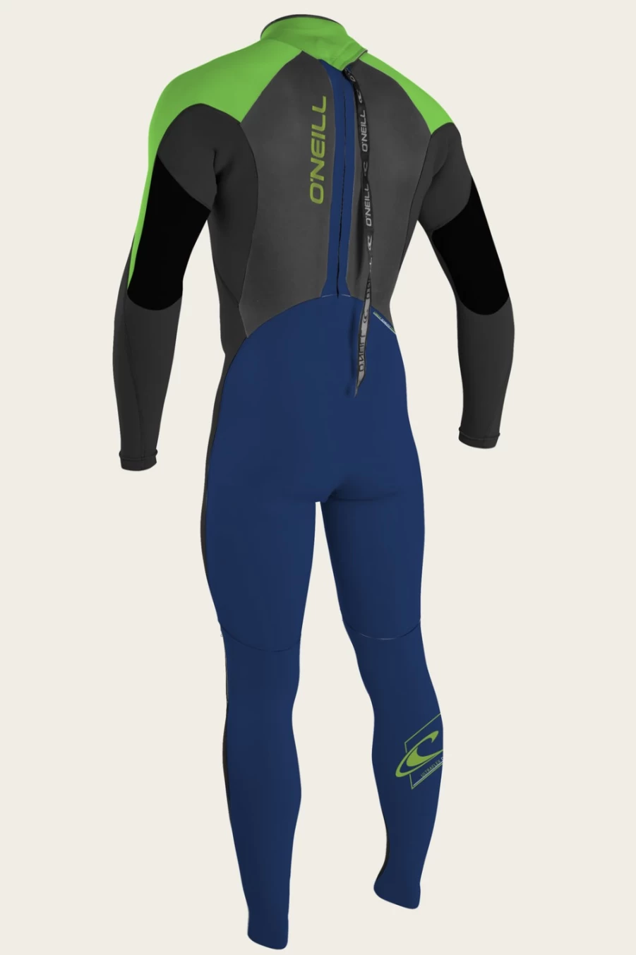 O'Neill Men's Epic 4/3mm Back Zip Full Wetsuit for Youth - Premium Surfing & Diving Gear