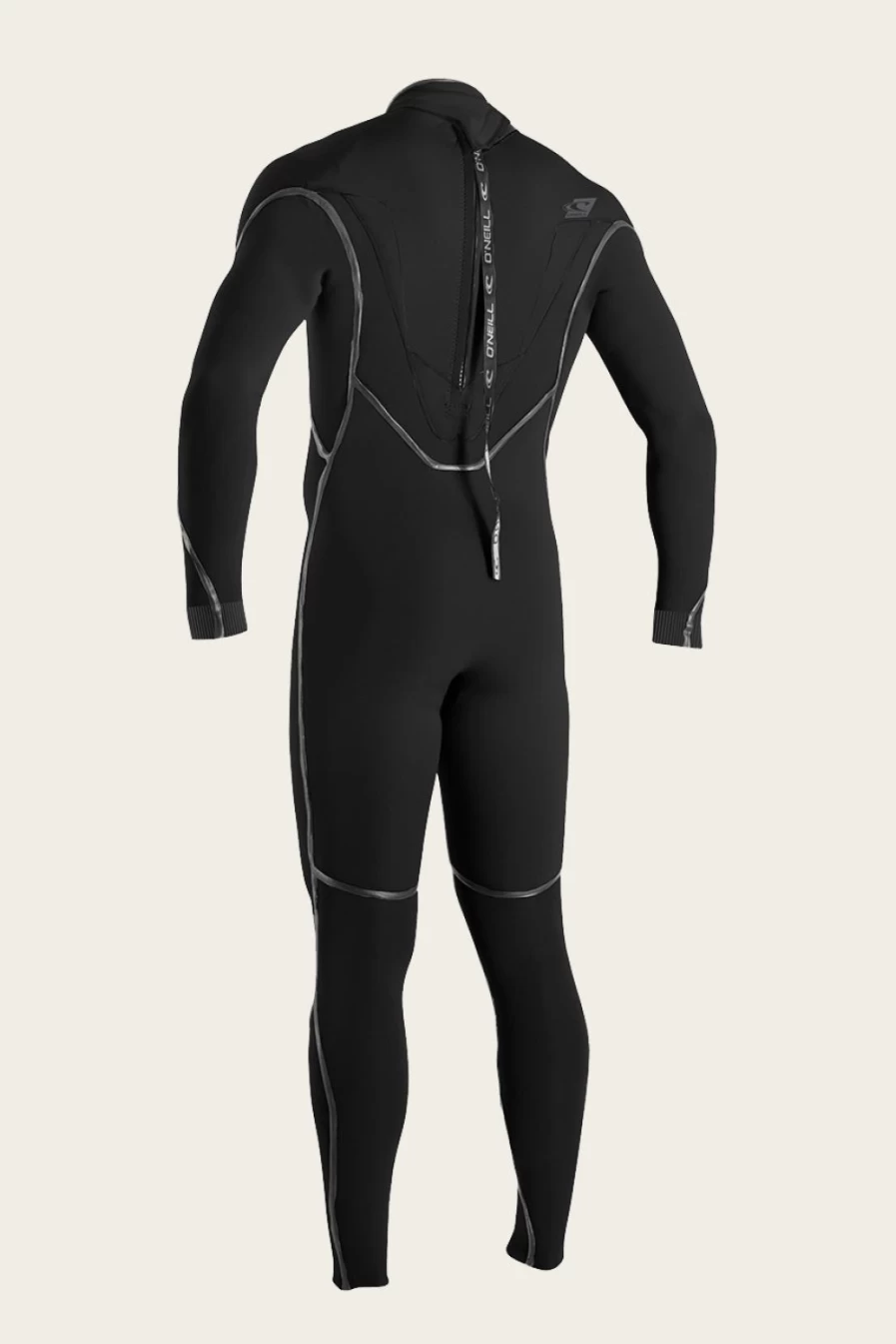 O'Neill Men's Psycho One 3/2mm Back Zip Full Wetsuit - Black/Black (Blk/Blk)