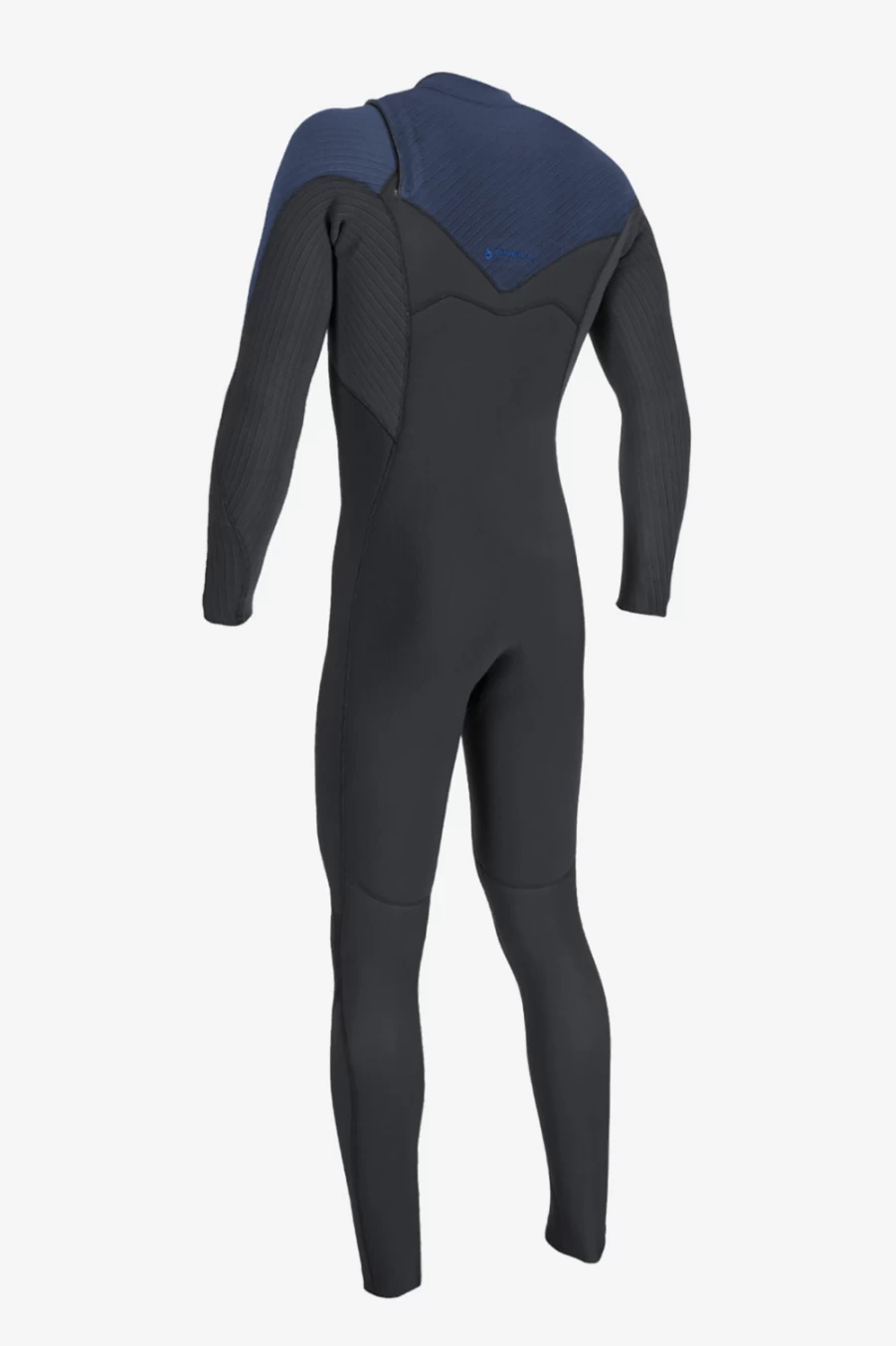 O'Neill Men's 3/2mm Chest Zip Full Wetsuit - Black/Navy (Blk/Nvy)