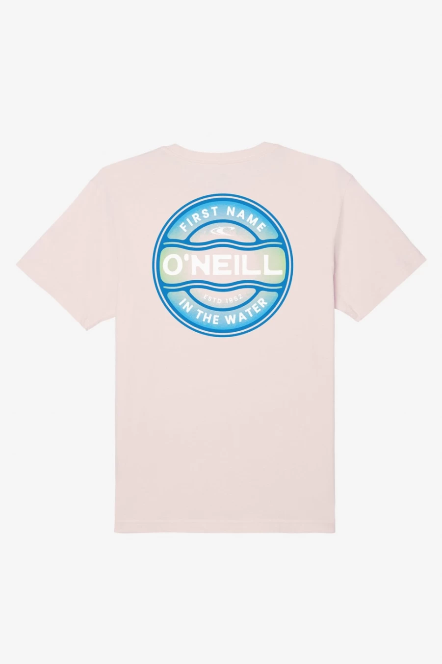 O'Neill Men's Ripple Tee - Soft Pinkdust T-Shirt for Casual Wear