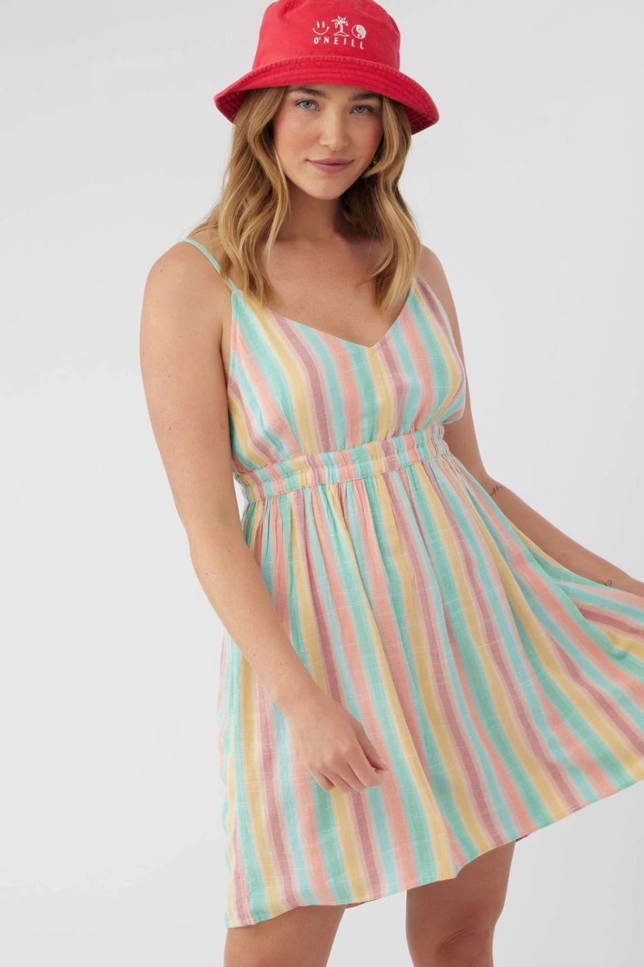 O'Neill Women's Kenzie Stripe Multicolor Dress