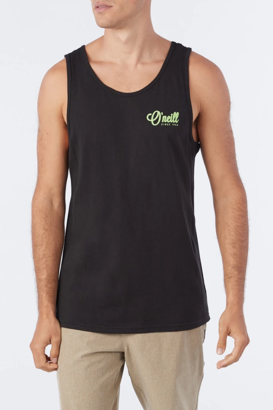 O'Neill Men's Black Promised Land Tank Top