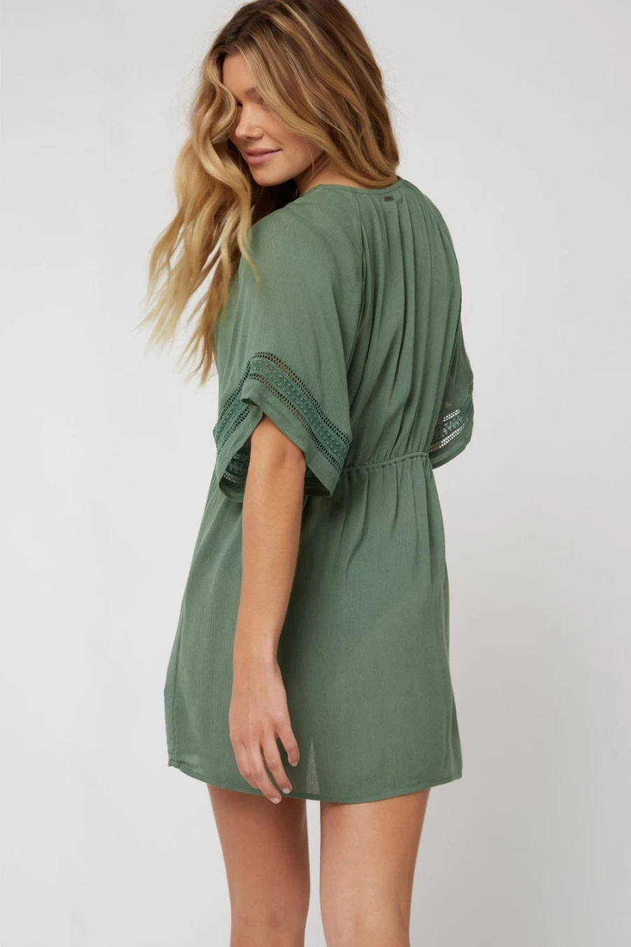 O'Neill Women's Green Wilder Cover-Up Swimwear