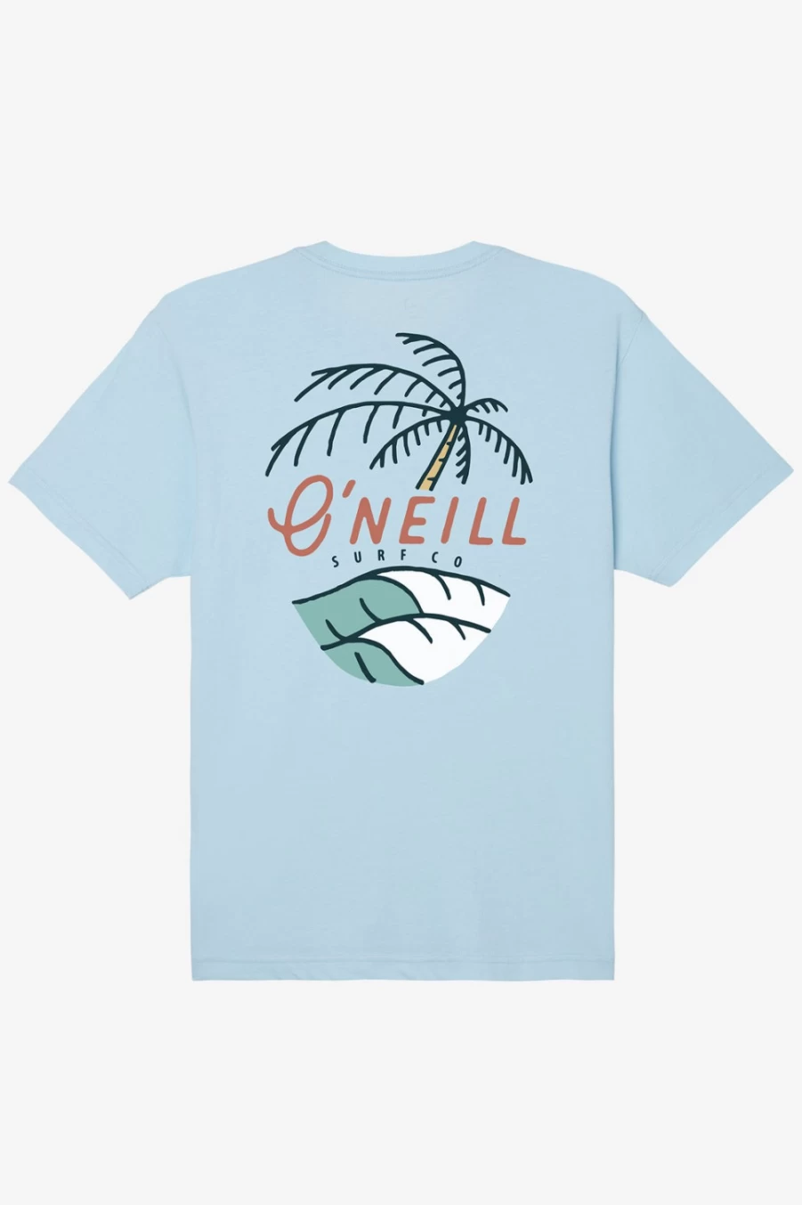 O'Neill Men's Undercover Tee in Sky Blue Heather - Casual Short Sleeve T-Shirt