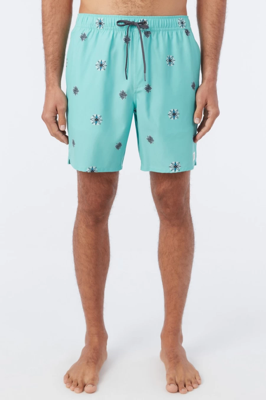 O'Neill Men's Hermosa Crew 17" Boardshorts - Aquawash Swim Trunks for Men