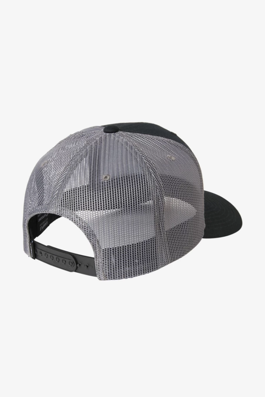 O'Neill Men's Black Stash Trucker Hat - Adjustable Snapback Cap for Casual Wear