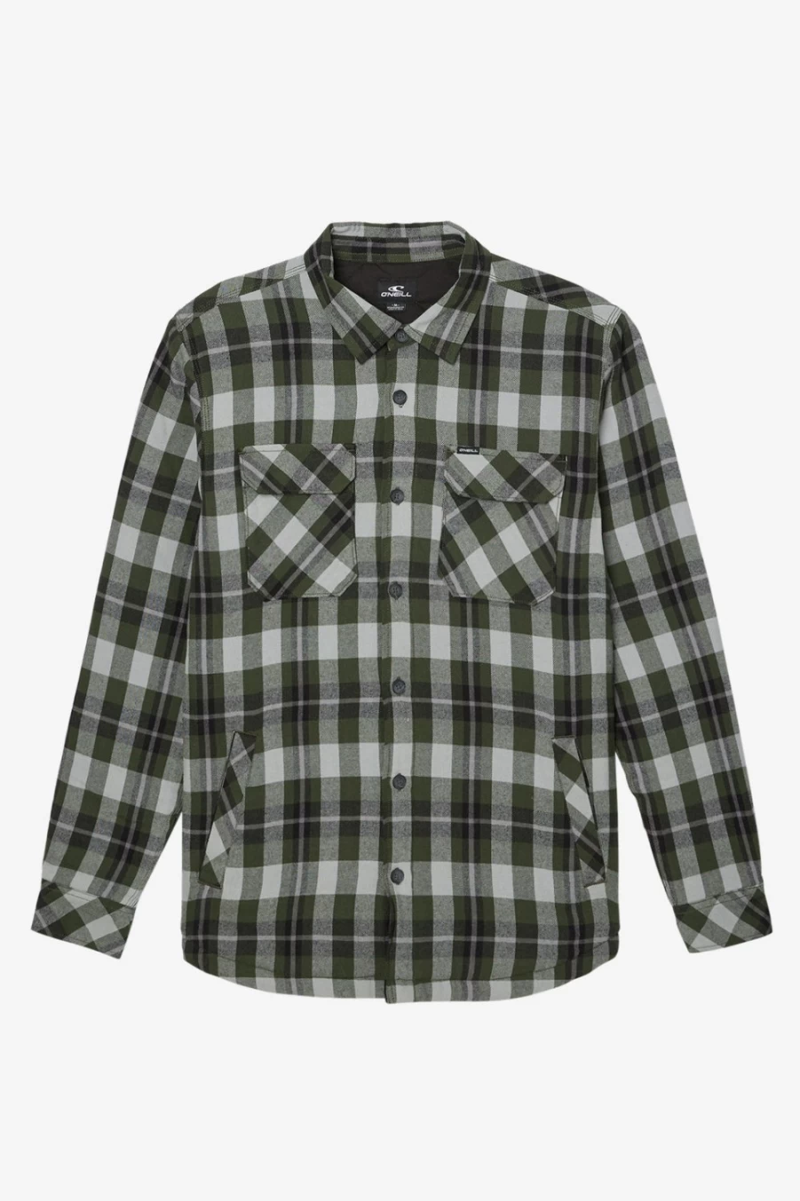 O'Neill Men's Dunmore Jacket in Dark Olive - Water-Resistant Outdoor Coat