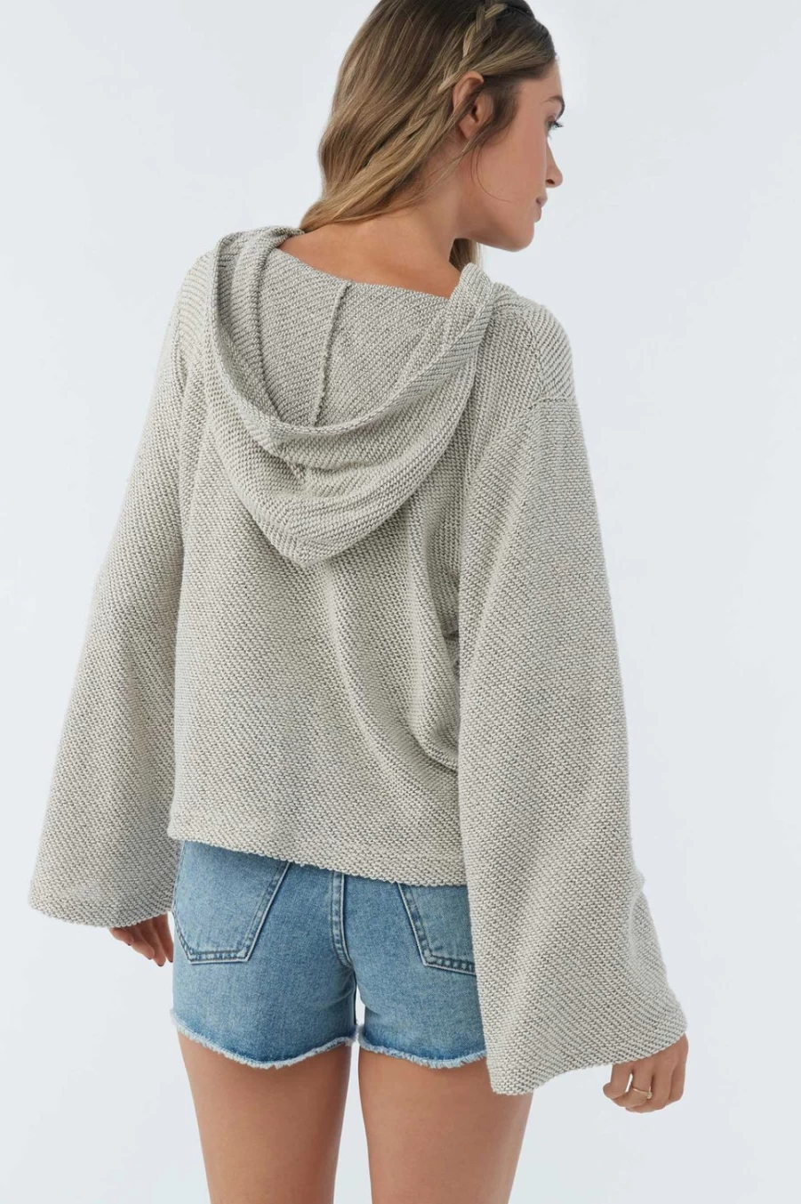 O'Neill Women's Natural Tanya Hoodie - Comfortable & Stylish Pullover Sweatshirt