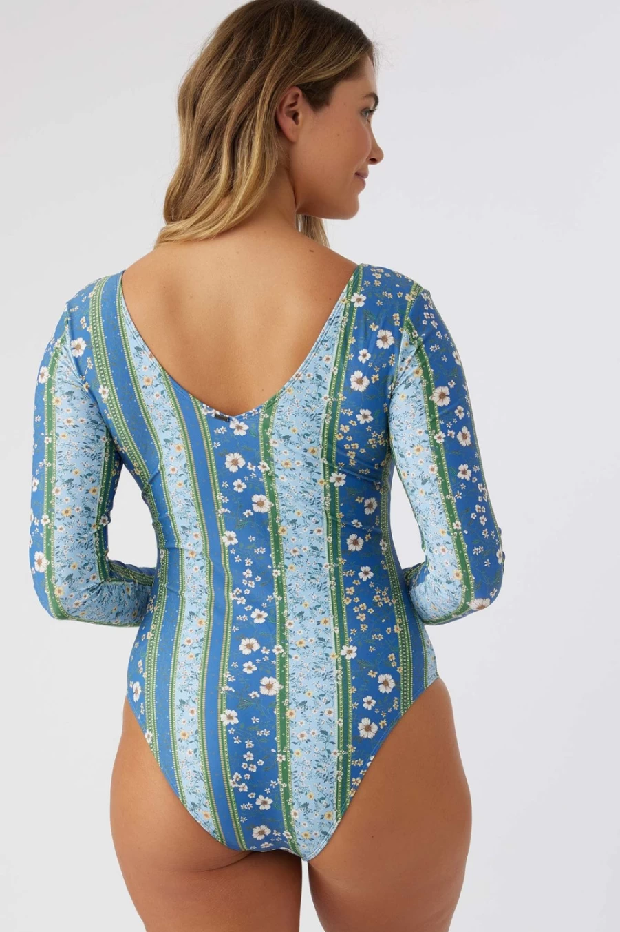 O'Neill Women's Blue San Marco One Piece Surf Suit - Penny Design