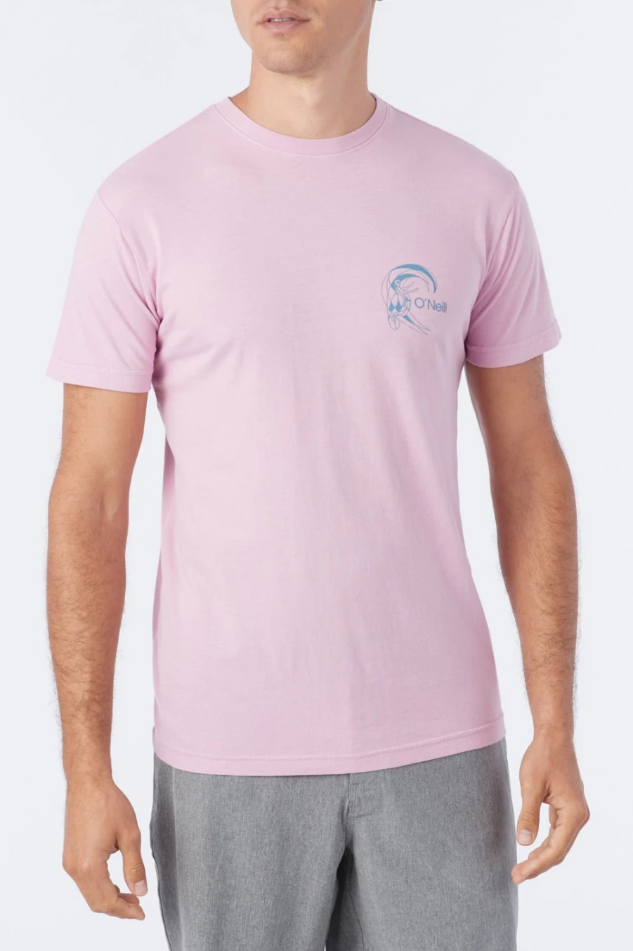 O'Neill Men's Plum Color Og Sets Tee - Casual Short Sleeve T-Shirt