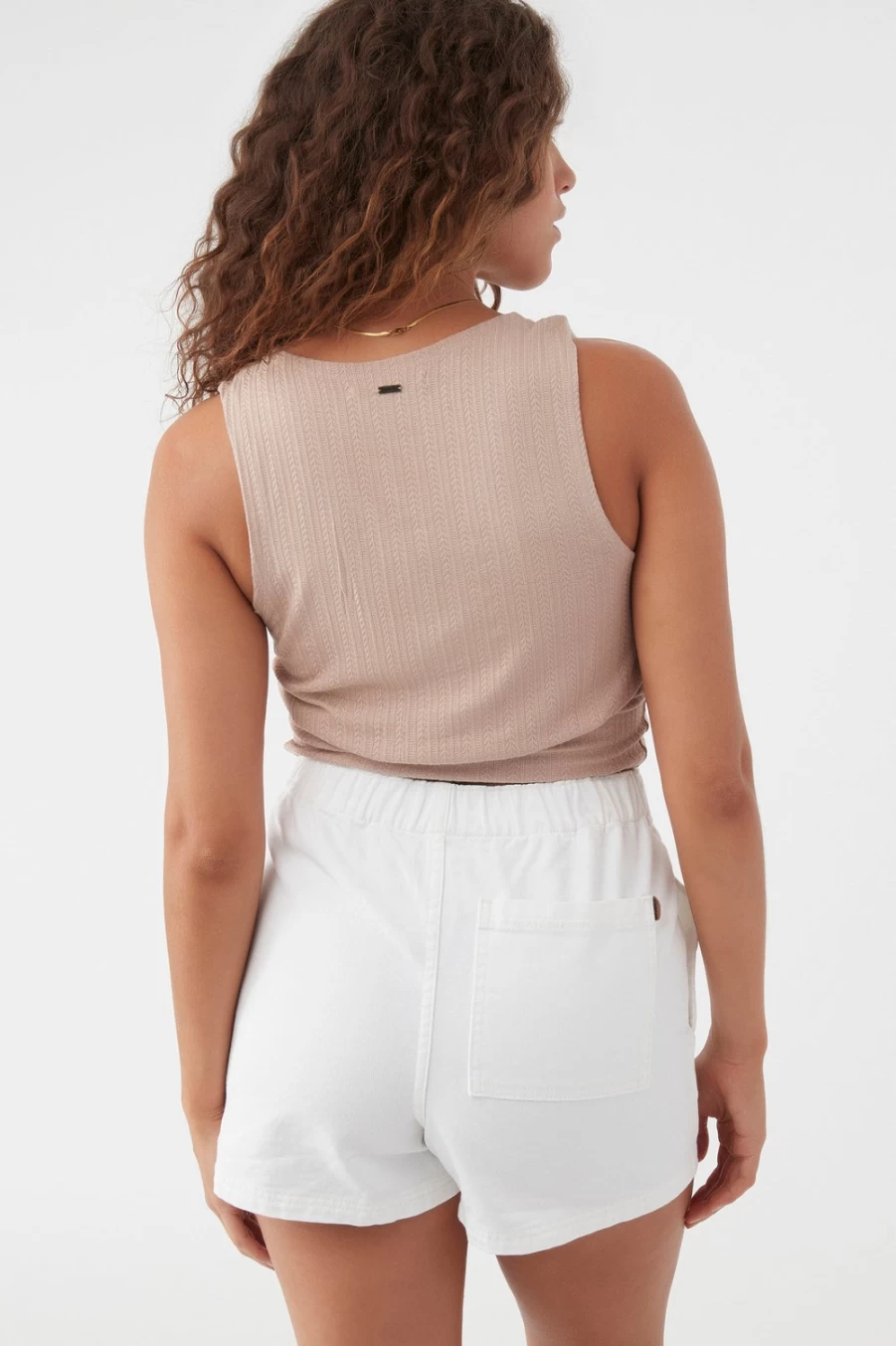 O'Neill Women's Linda Top in Almond - Stylish & Comfortable Blouse