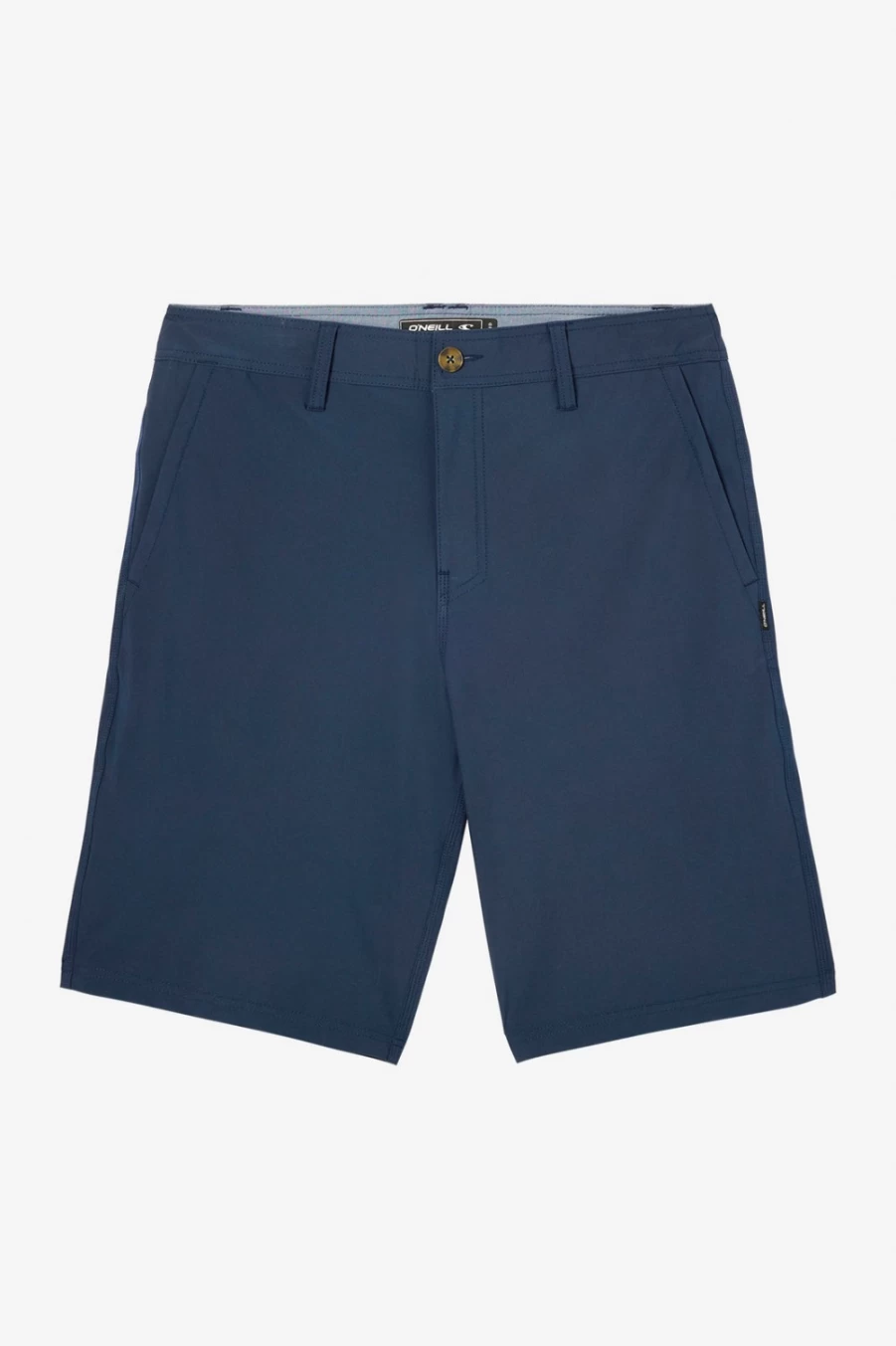 O'Neill Men's Reserve Solid 21" Hybrid Shorts in Navy - Quick-Dry Athletic Swim Shorts