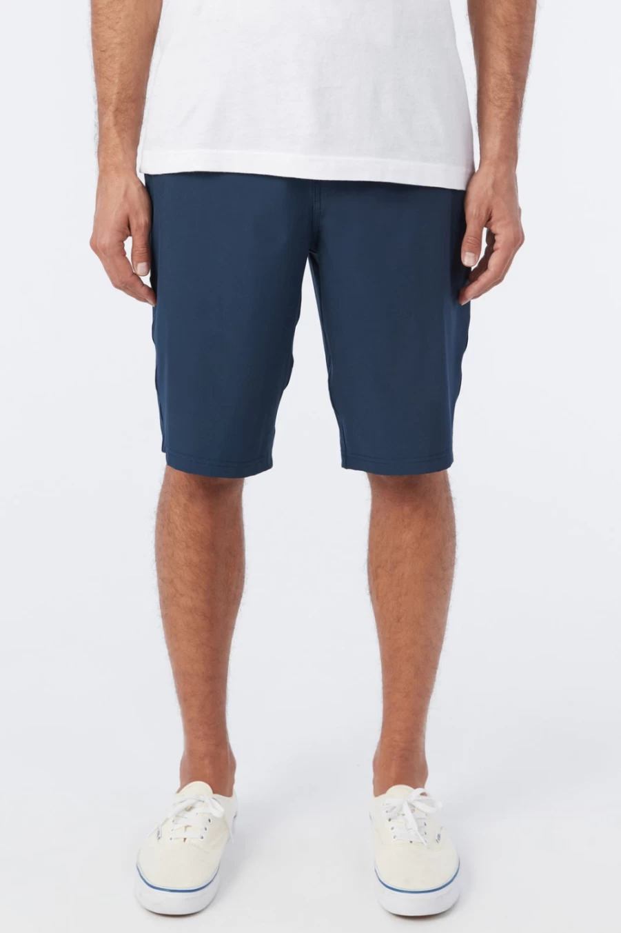 O'Neill Men's Reserve Solid 21" Hybrid Shorts in Navy - Quick-Dry Athletic Swim Shorts