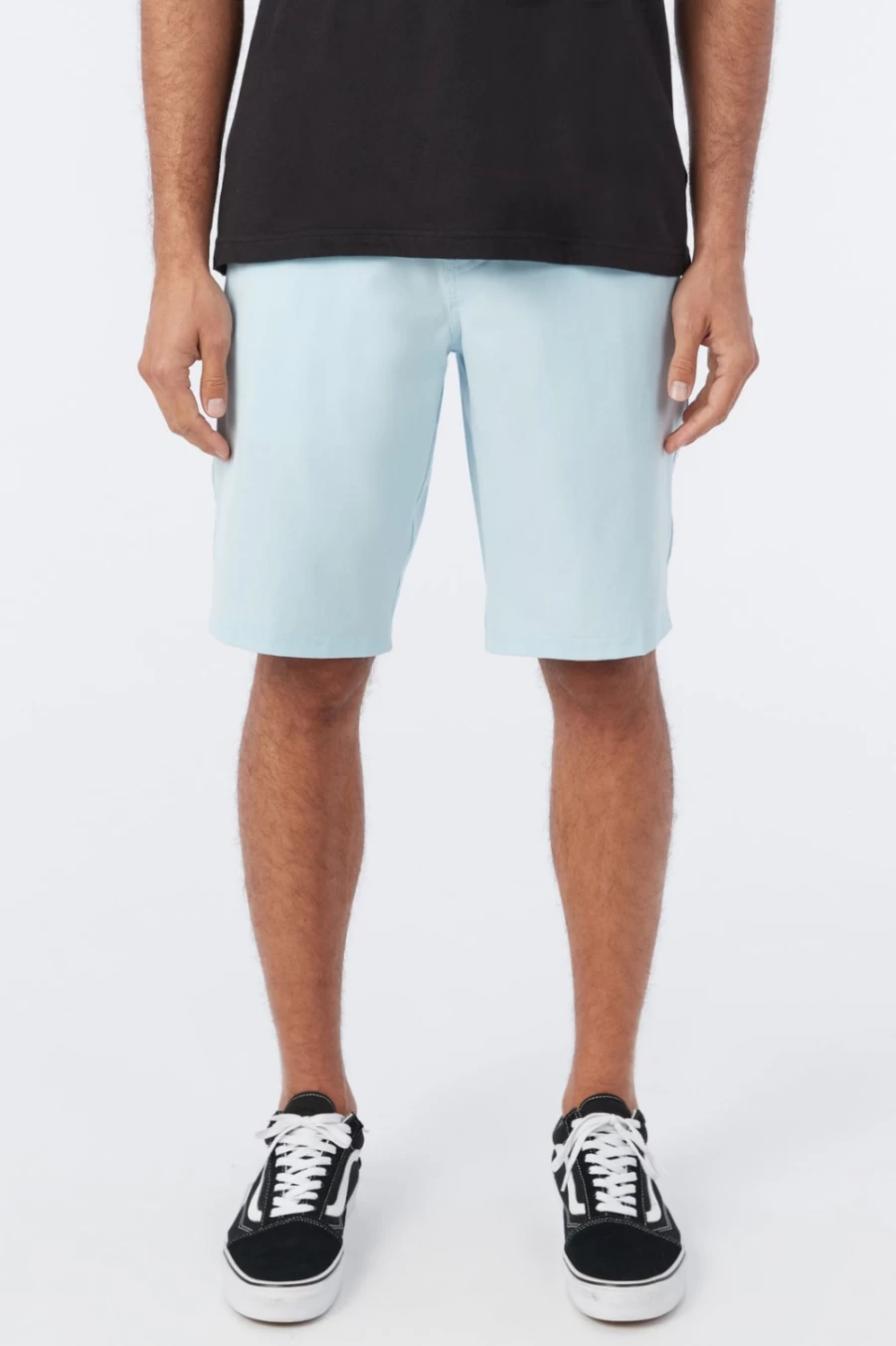 O'Neill Men's Reserve Heather 21" Hybrid Shorts in Sky Blue