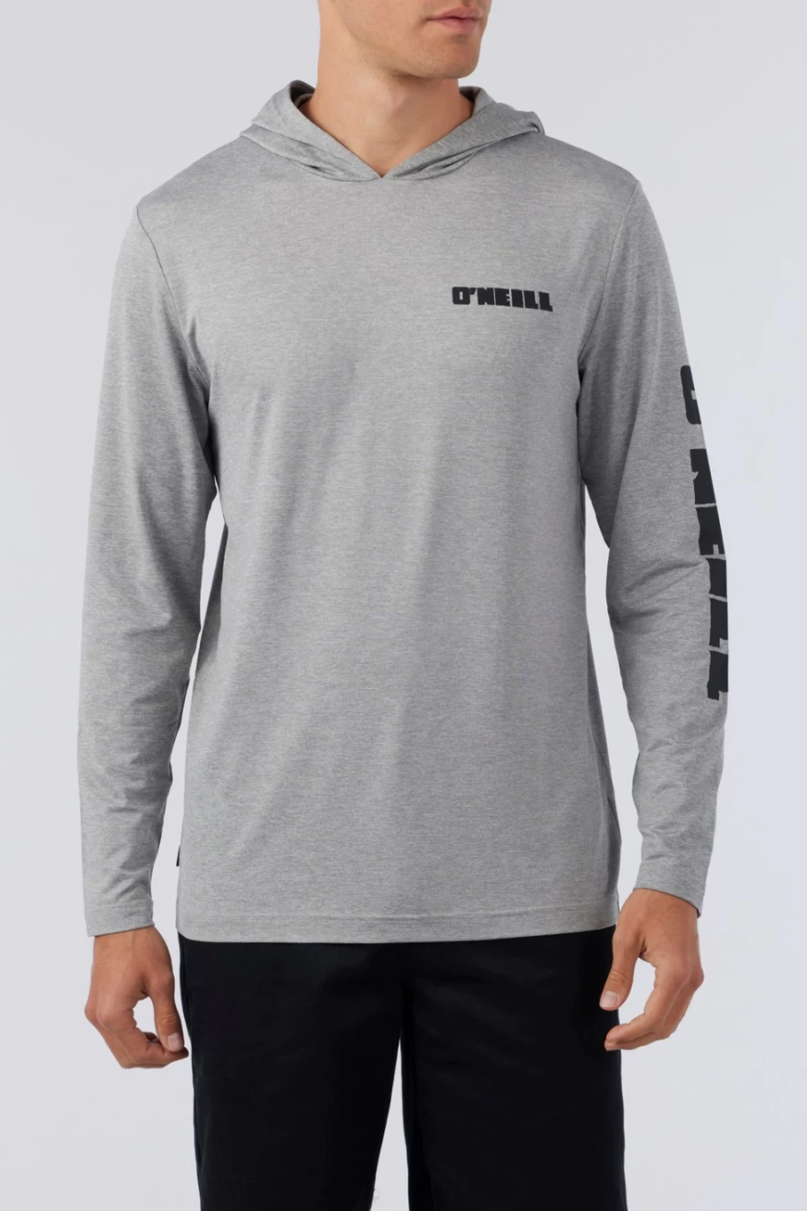 O'Neill Men's Traveler UPF Hooded Pullover - Hthrgry2 Sun Protection Hoodie