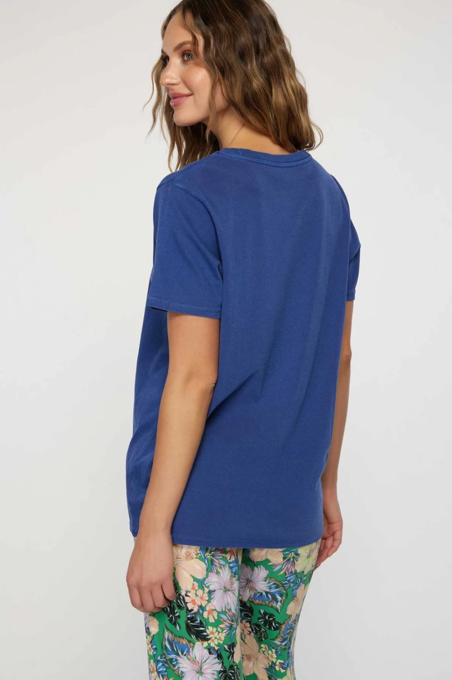 O'Neill Women's Twilight Blue Party Wave Tee - Casual Surf Style T-Shirt