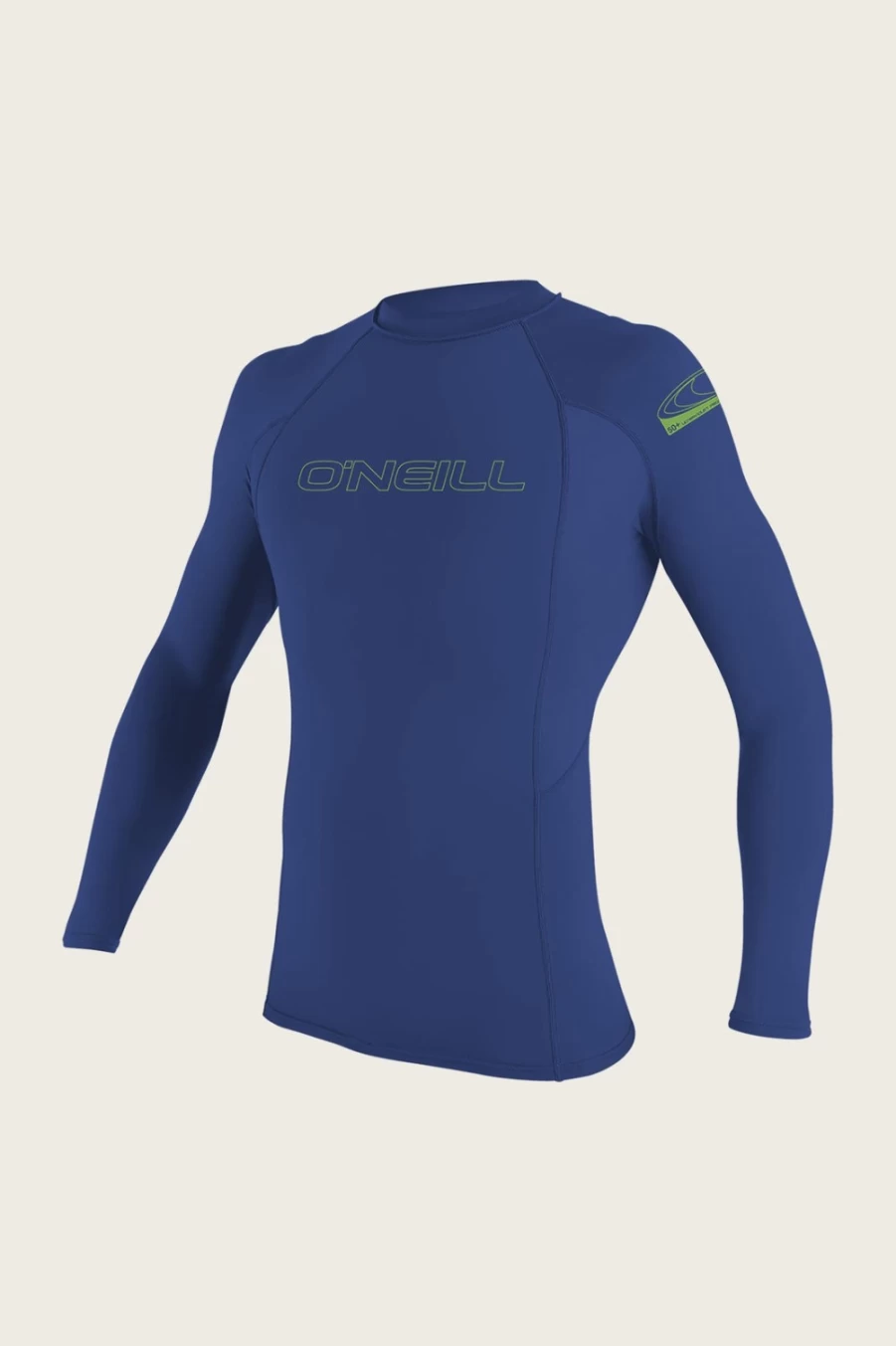 O'Neill Men's Youth Basic Skins 50+ Long Sleeve Rash Guard UV Swim Shirt