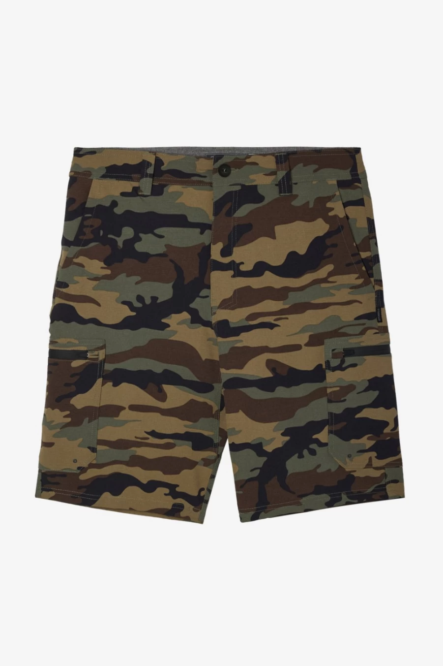 O'Neill Men's Trvlr Cargo 20" Hybrid Shorts in Camo Print for Travel & Outdoor Activities