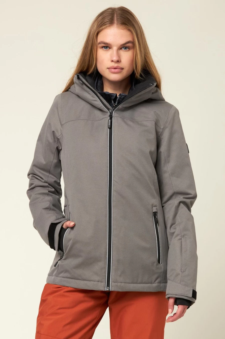O'Neill Women's Vauxite Jacket 2.0 - Army Green Waterproof Windbreaker