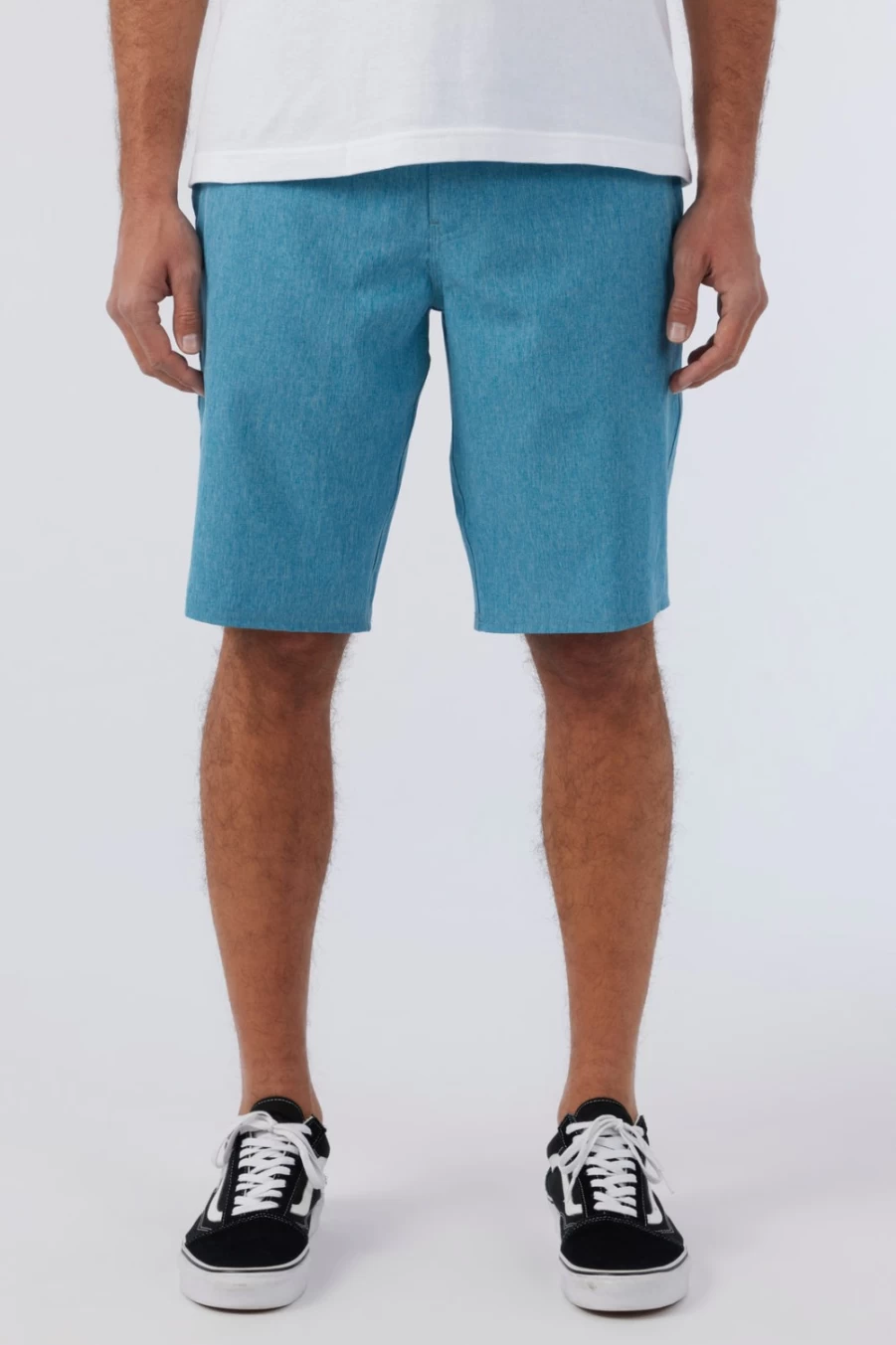 O'Neill Men's Bayblue Reserve Heather 21" Hybrid Shorts