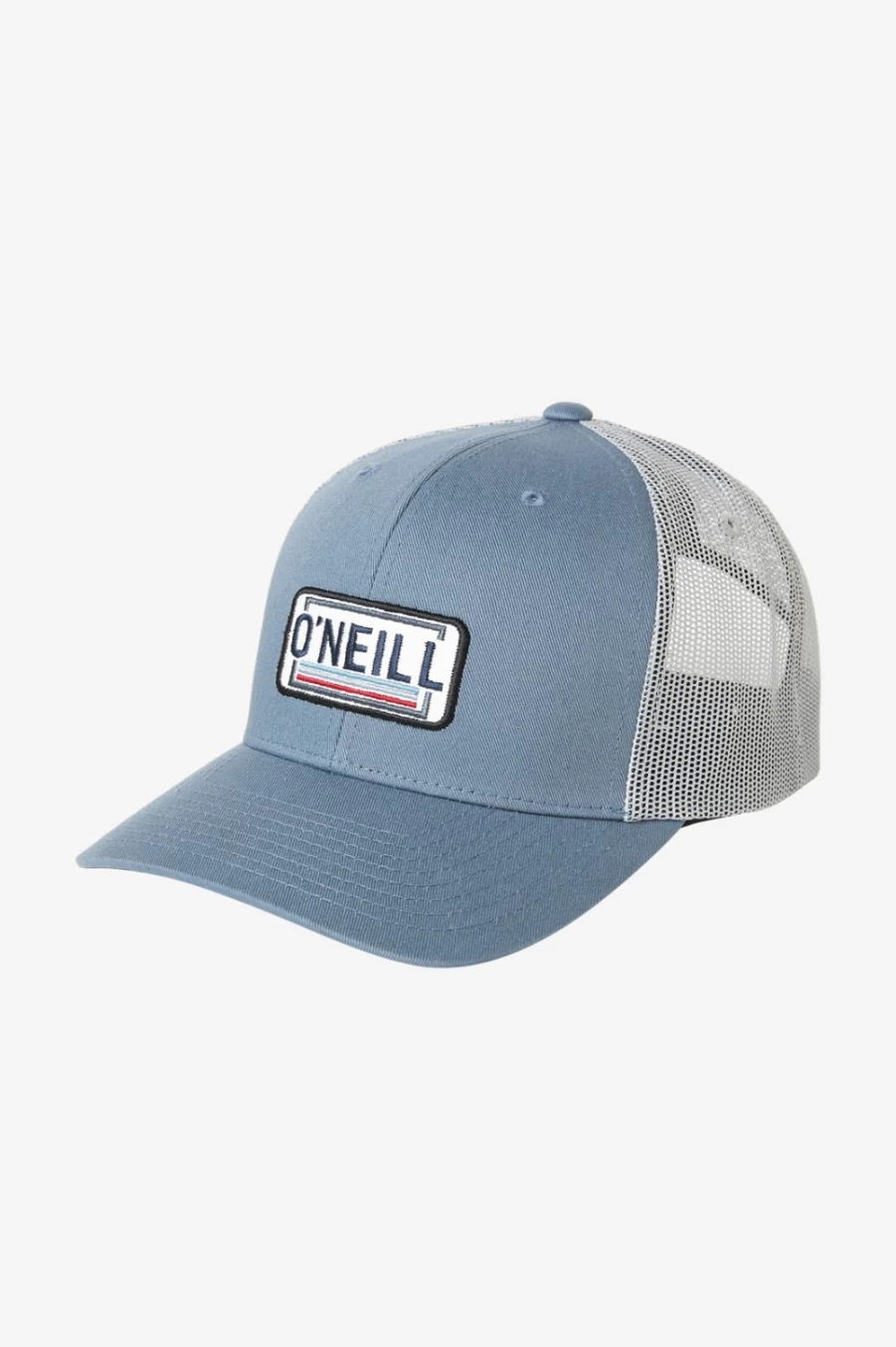 O'Neill Men's Greyblue Trucker Hat - Headquarters Style Adjustable Snapback Cap