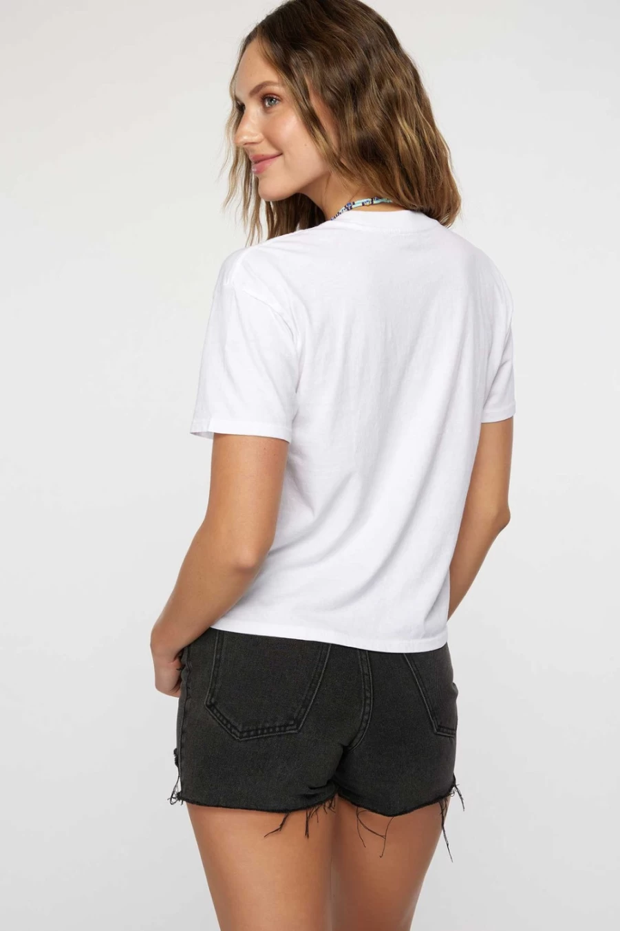 O'Neill Women's Earth Lover Tee - White Eco-Friendly T-Shirt