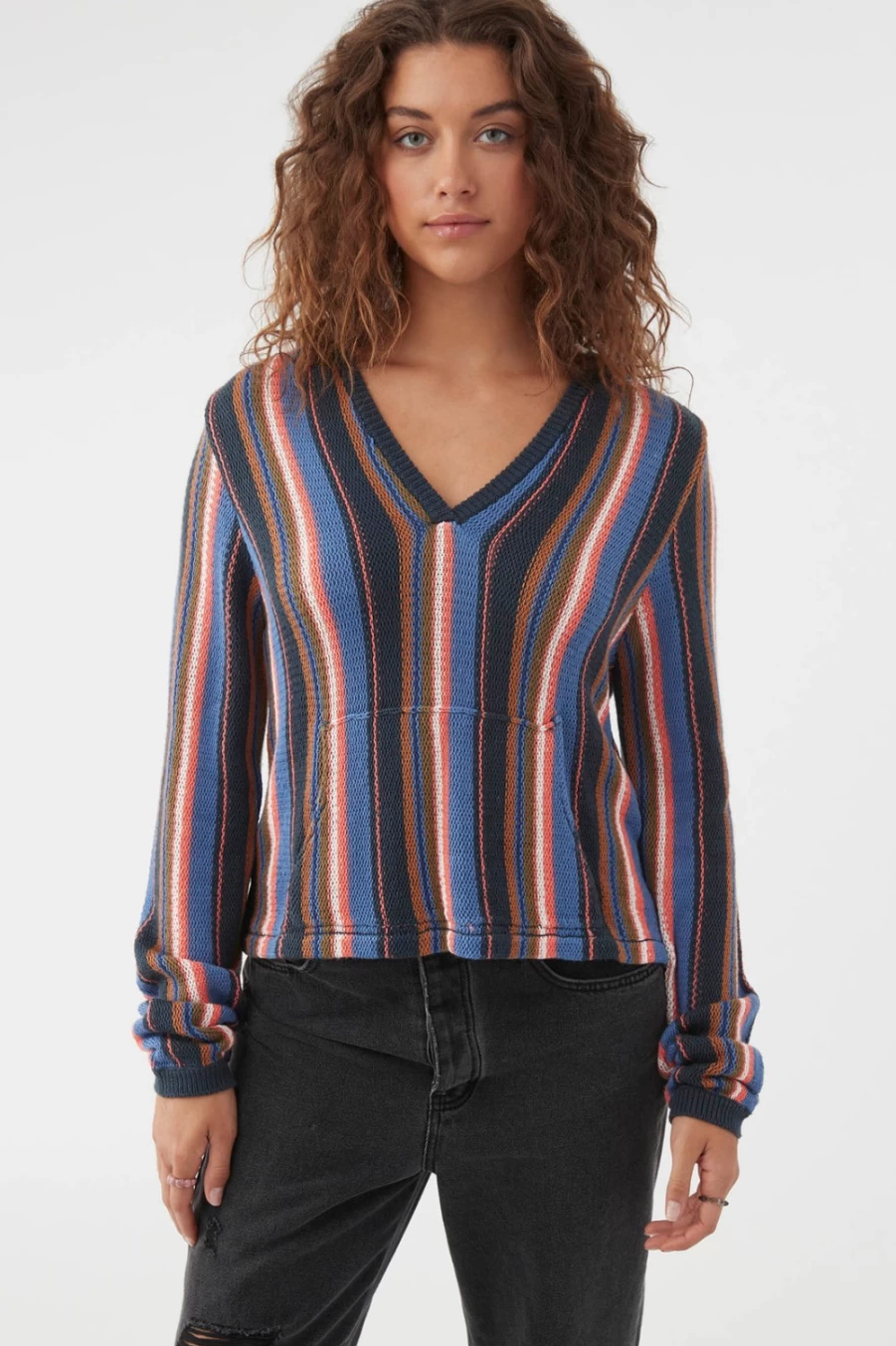O'Neill Women's Classic Blue Catamaran Sweater - Comfortable & Stylish Pullover