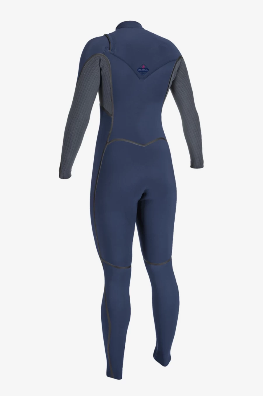 O'Neill Women's Hyperfreak Fire 3/2mm Chest Zip Full Wetsuit in NVY Shade