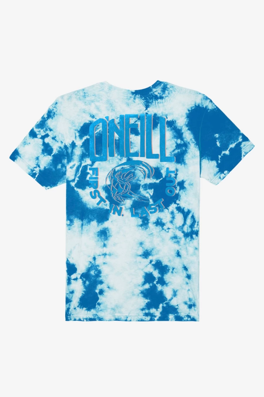 O'Neill Men's Etched In Tee - Medium Tie Dye T-Shirt