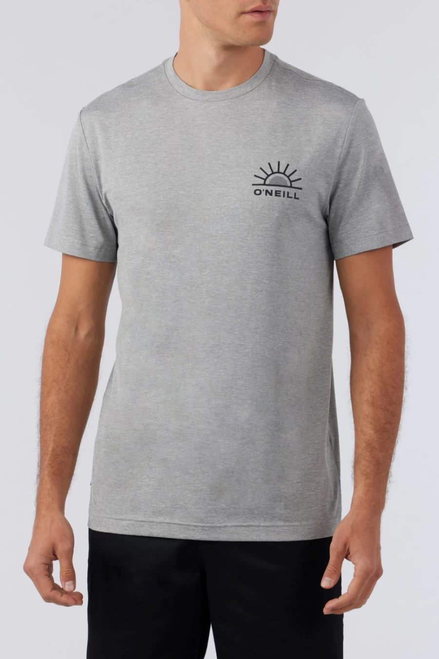 O'Neill Men's Traveler UPF T-Shirt in Heather Gray