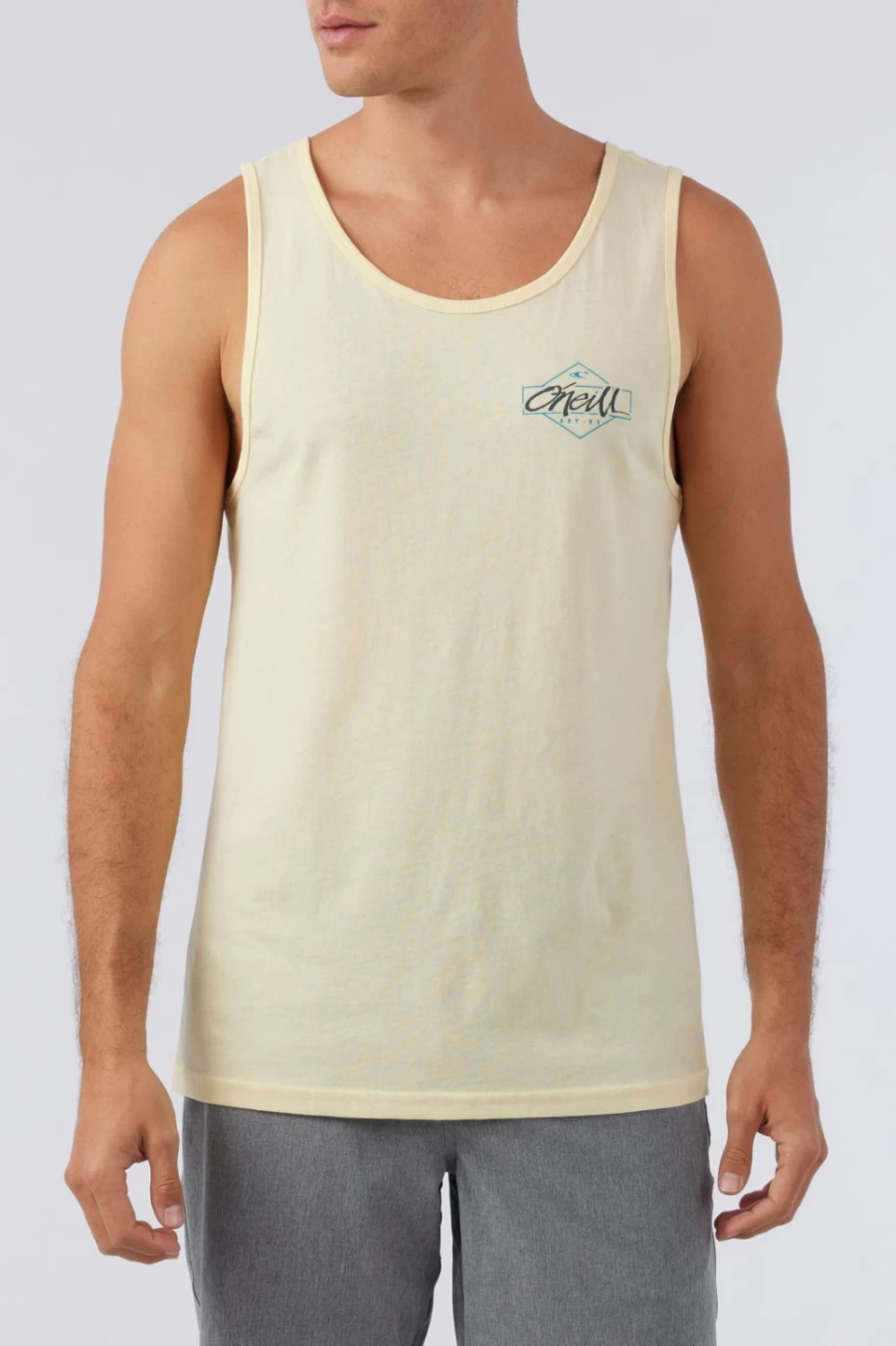 O'Neill Men's Paleyellow Diamond Tank Top