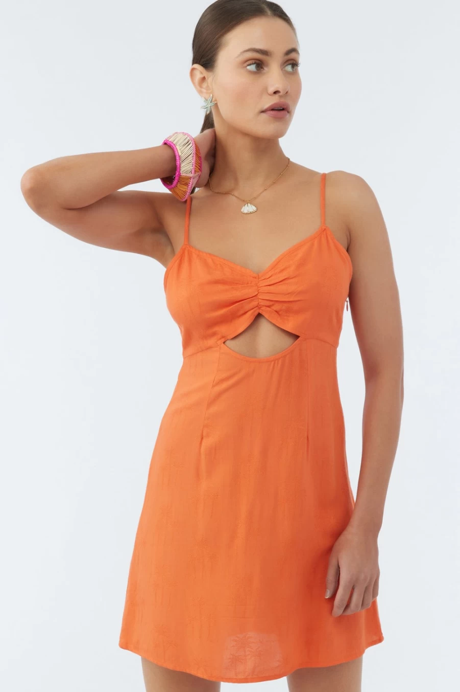 O'Neill Women's Nico Dress in Firecracker Red - Stylish Casual Wear
