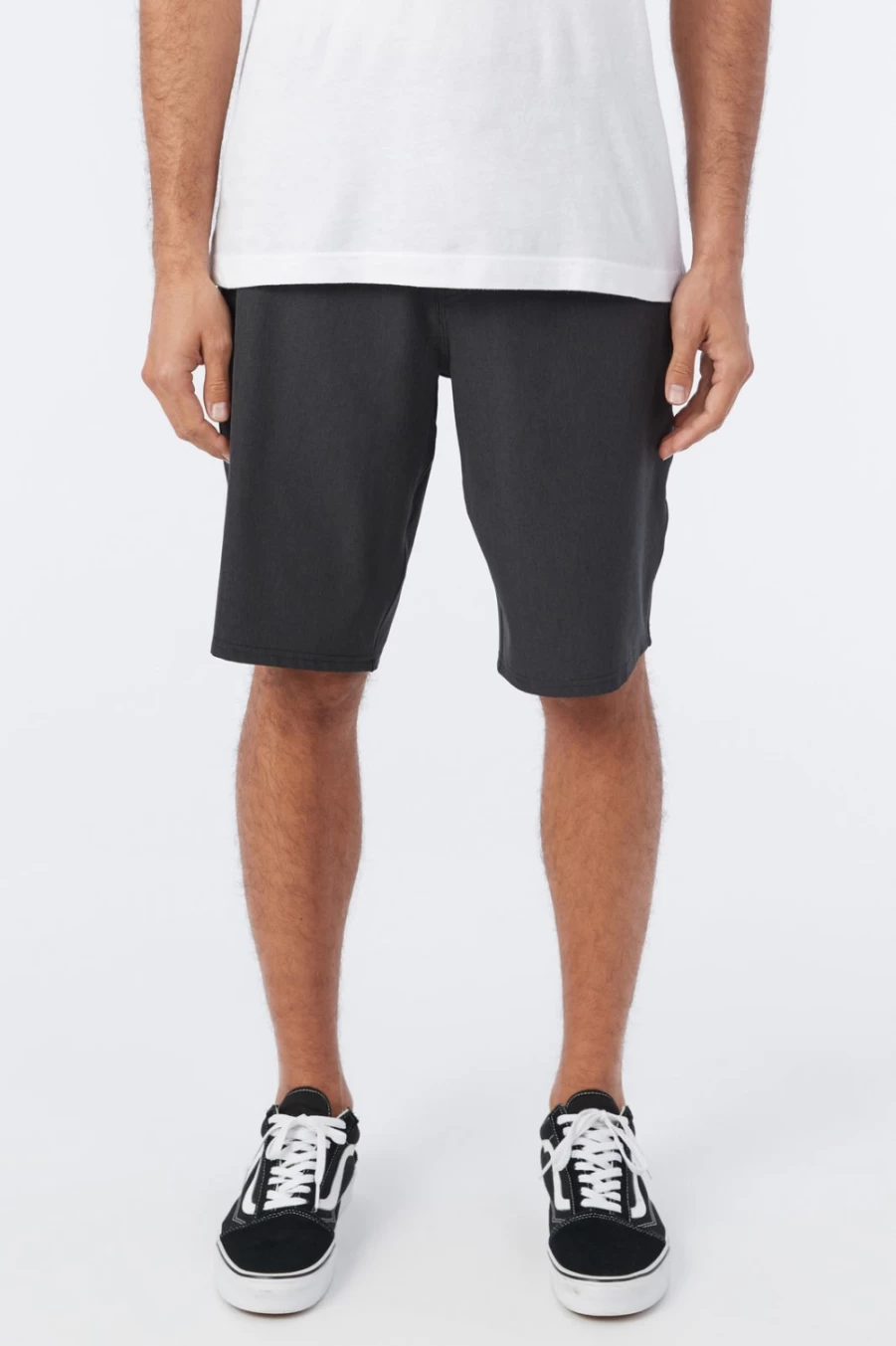 O'Neill Men's Reserve Heather 21" Hybrid Shorts - Black