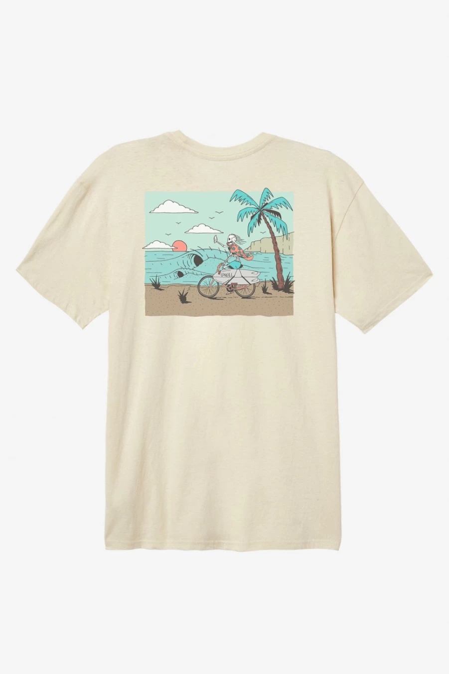 O'Neill Men's Paleyellow Selfie Tee - Trendy Casual T-Shirt for Photogenic Style