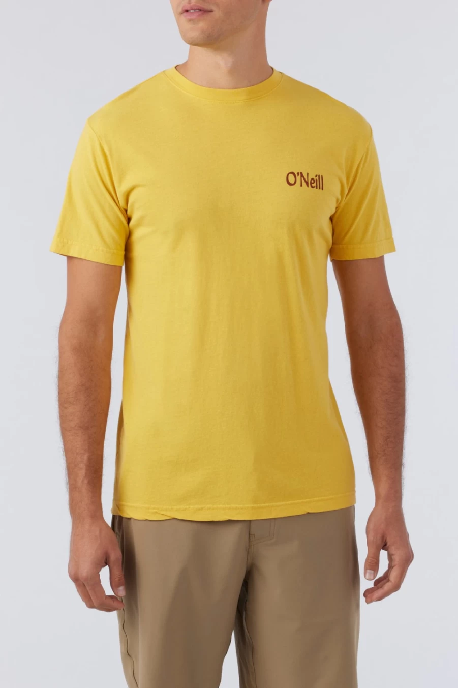 O'Neill Men's Straw Knuckle Dragger Tee - Casual Short Sleeve T-Shirt