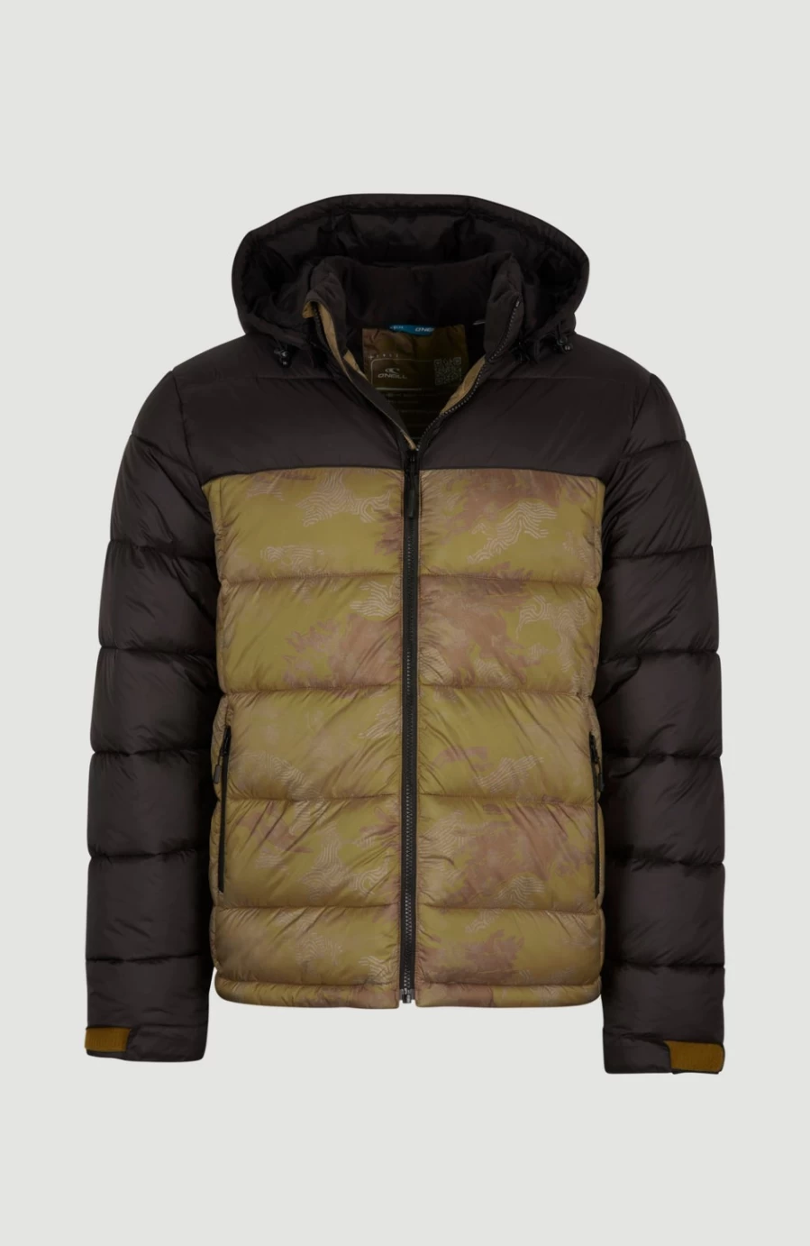 O'Neill Men's FZ Puffer Jacket - Originals Series - Lightweight Warm Winter Coat