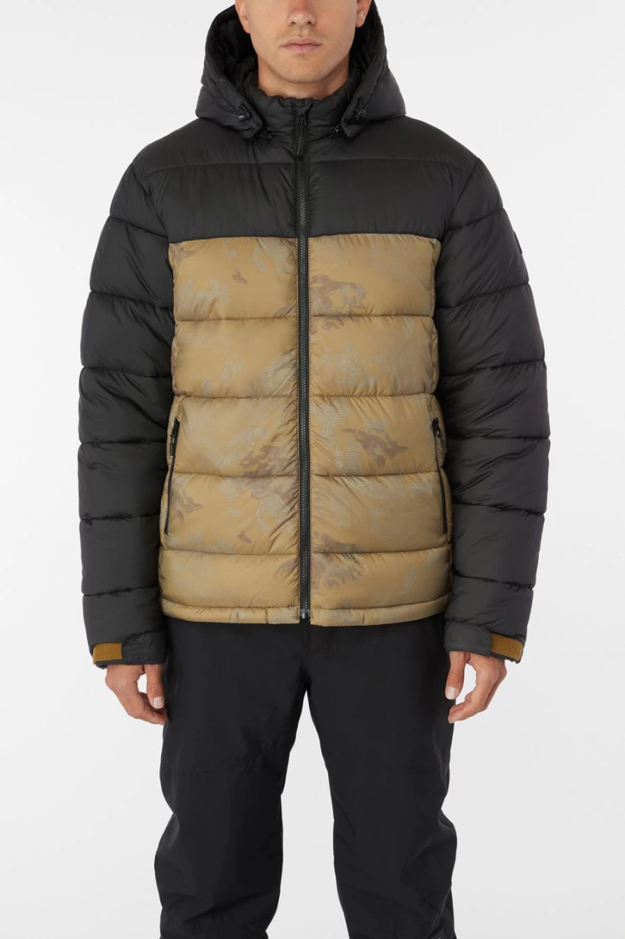 O'Neill Men's FZ Puffer Jacket - Originals Series - Lightweight Warm Winter Coat