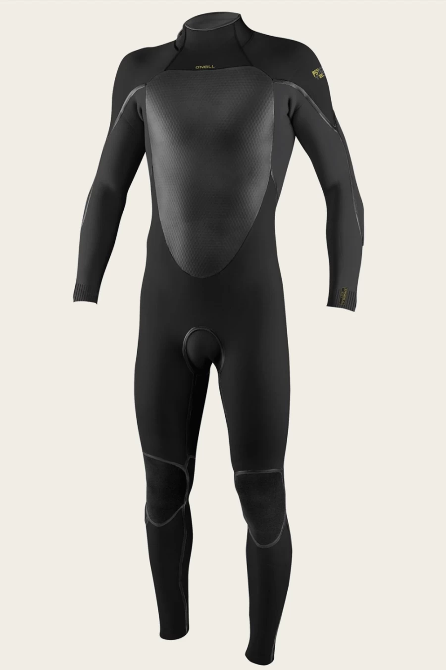 O'Neill Men's Psycho Tech 3/2mm Back Zip Full Wetsuit - Black/Black