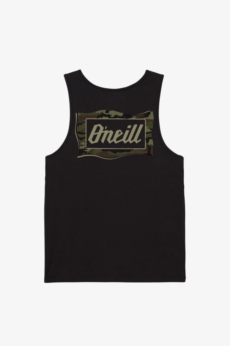 O'Neill Men's Black Burnout Tank Top - Stylish & Comfortable Sleeveless Shirt