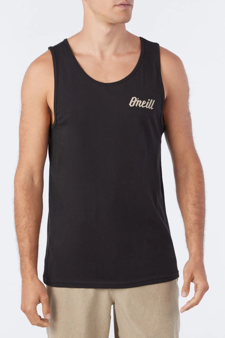 O'Neill Men's Black Burnout Tank Top - Stylish & Comfortable Sleeveless Shirt